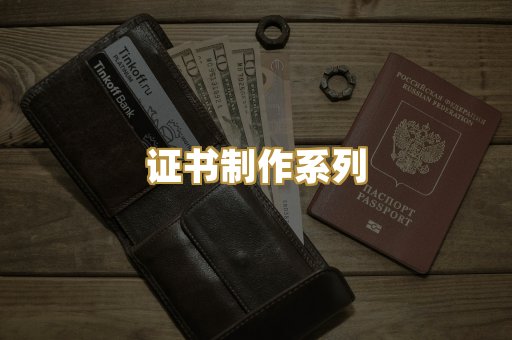 证书制作系列